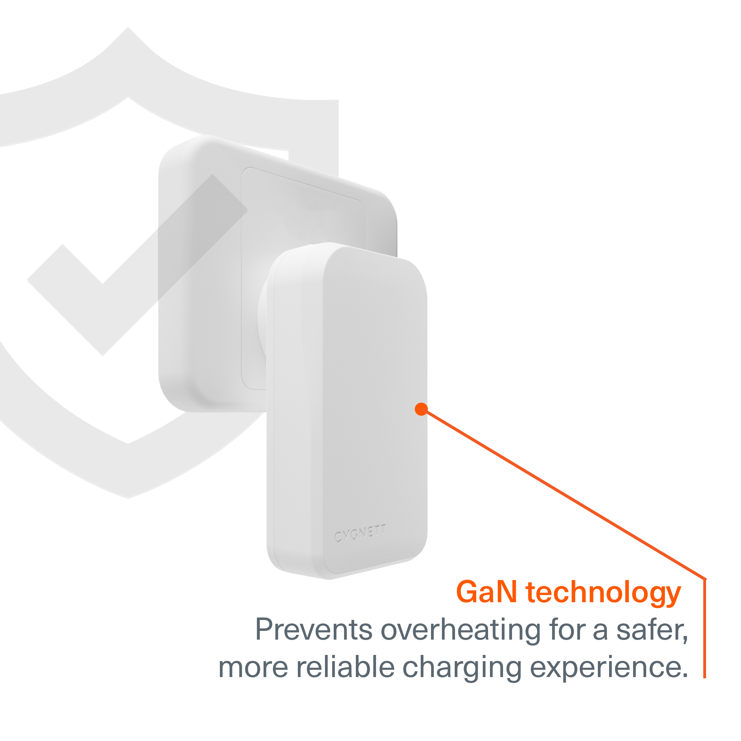Dual USB-C GaN Slim Wall Charger 45W