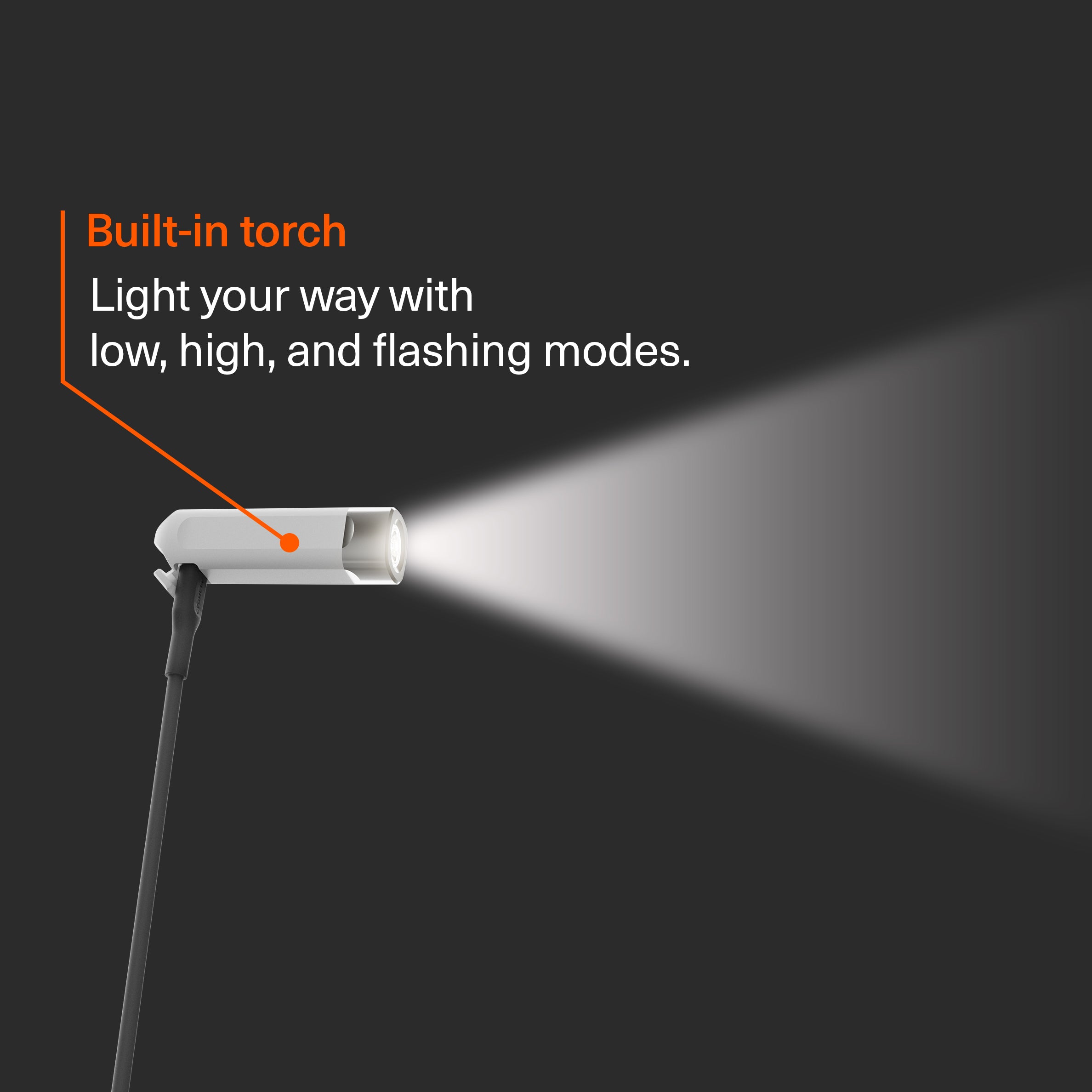 Bluetooth® Locator Pendant with USB-C Recharging