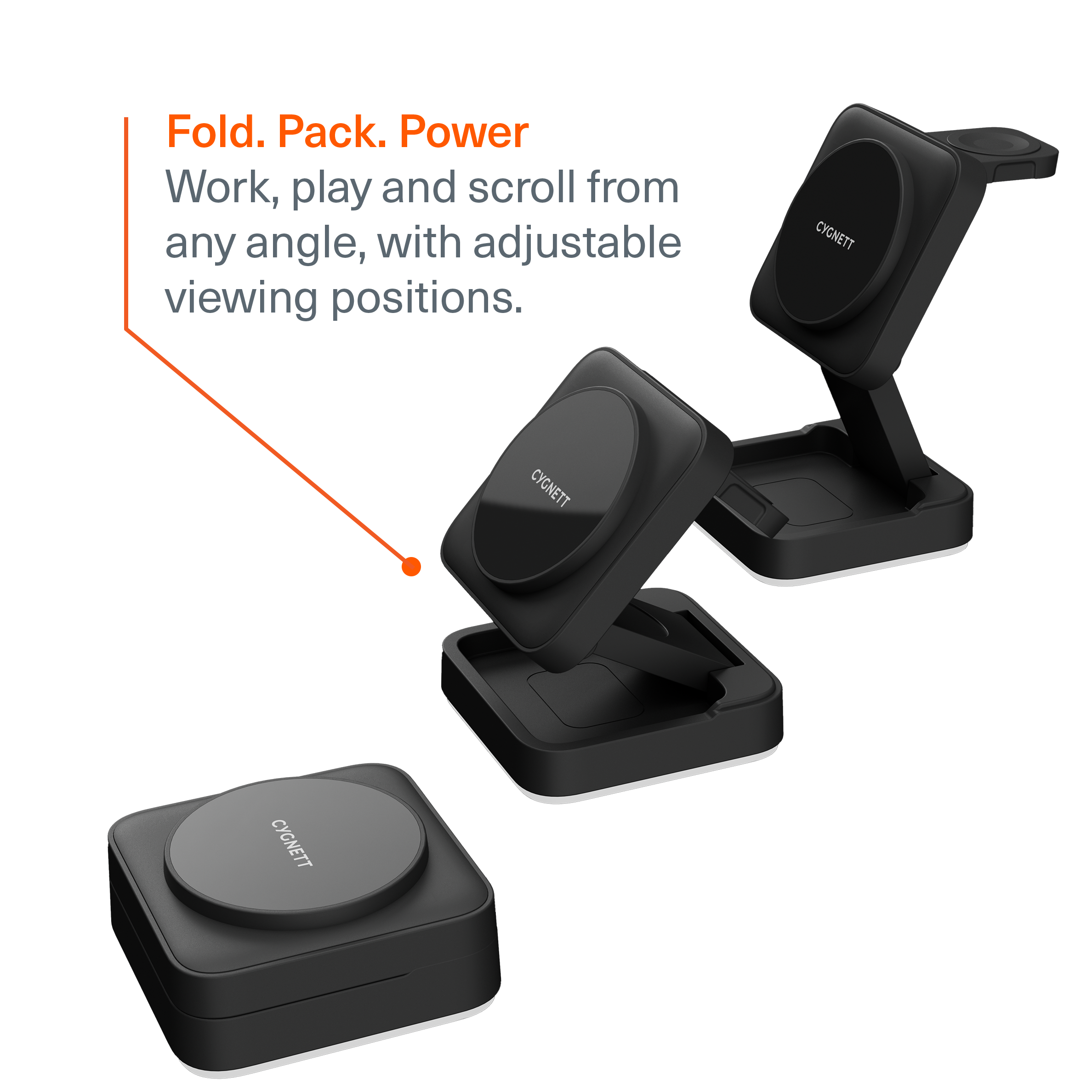 3-in-1 Foldable Wireless Charger