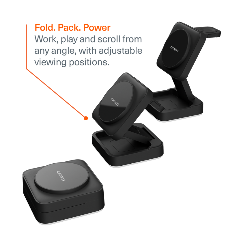 3-in-1 Foldable Wireless Charger