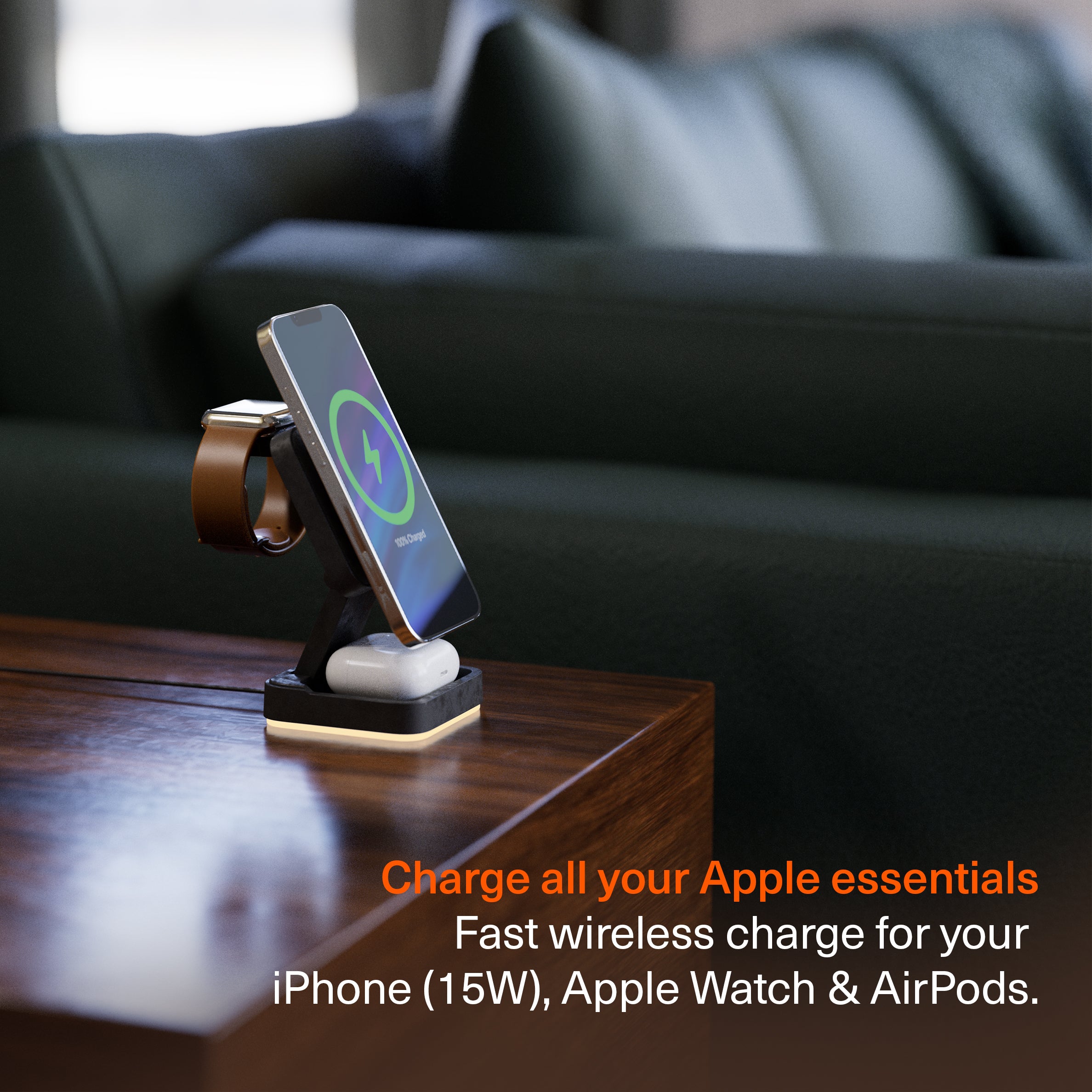 3-in-1 Foldable Wireless Charger