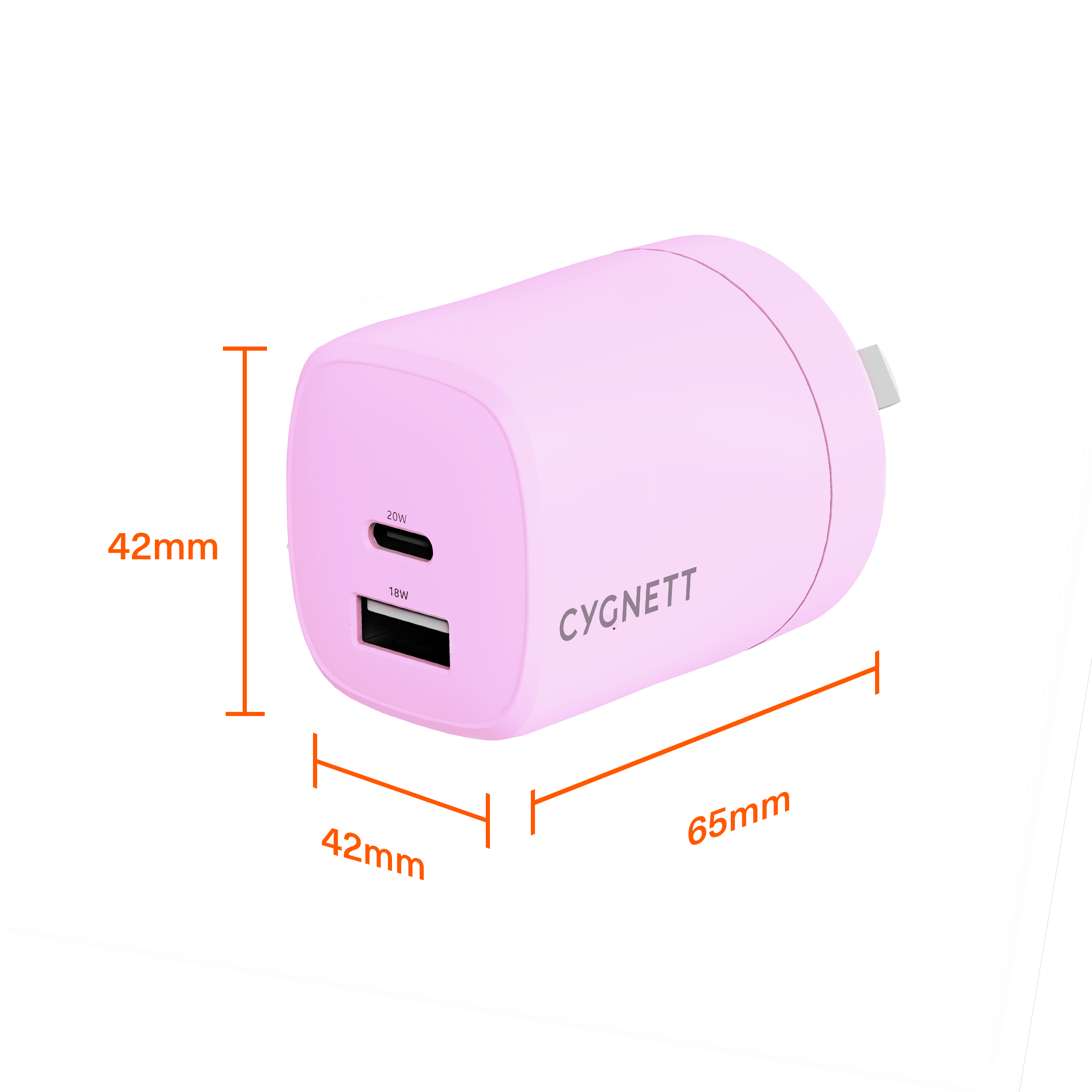 Dual Port Wall Charger 20W