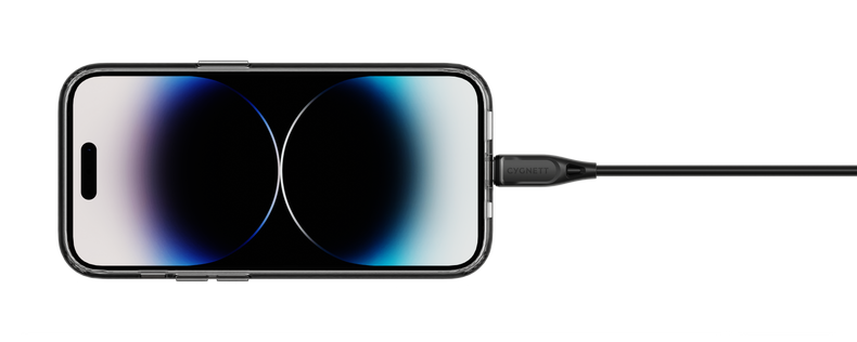 Charge & Connect Lightning To USB-A Cable - Black 2.2m - Cygnett (AU)
