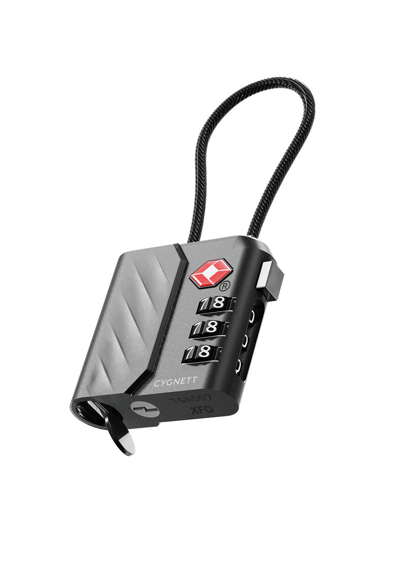 Bluetooth® TravelTag TSA Lock with USB-C Recharging