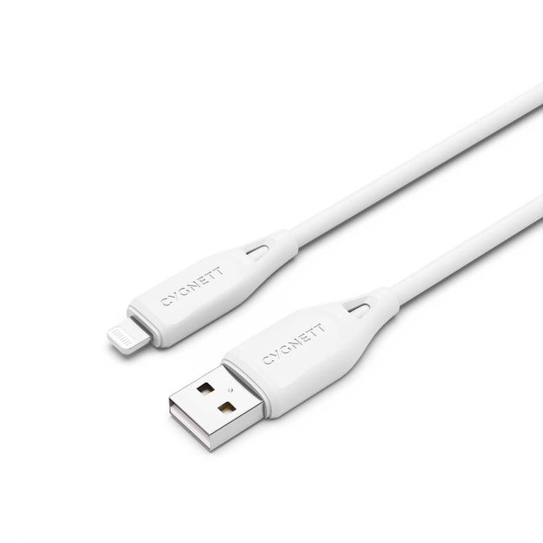 Lightning to USB-A Cable 1m - White - Cygnett (AU)