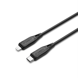 Lightning to USB-C Cable Black - 1m - Cygnett (AU)