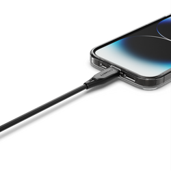 Lightning to USB-C Cable Black - 1m - Cygnett (AU)