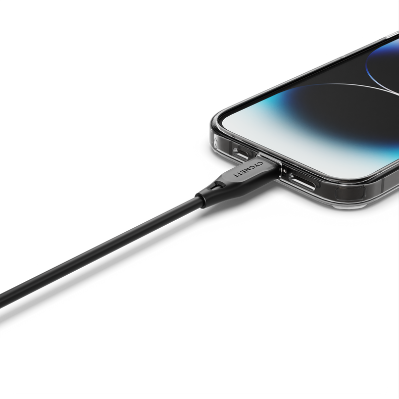 Lightning to USB-C Cable Black - 1m - Cygnett (AU)