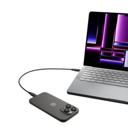Lightning to USB-C Cable Black - 1m - Cygnett (AU)