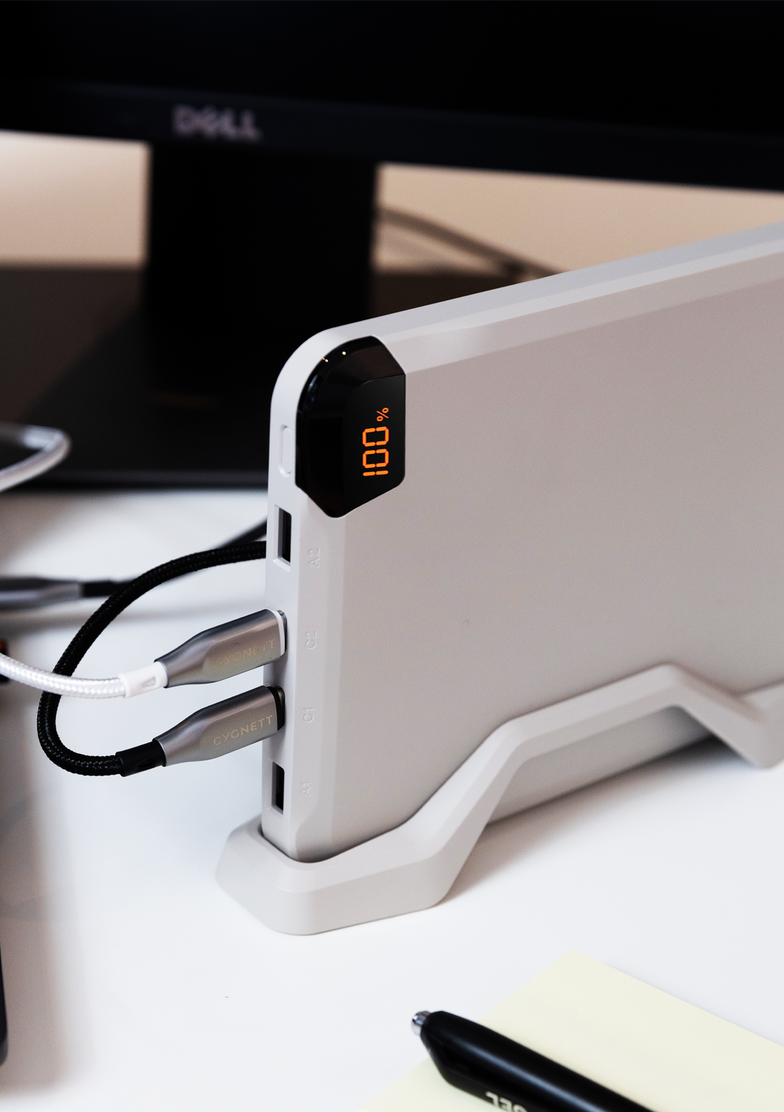 100W Laptop Power Bank 25K + Stand