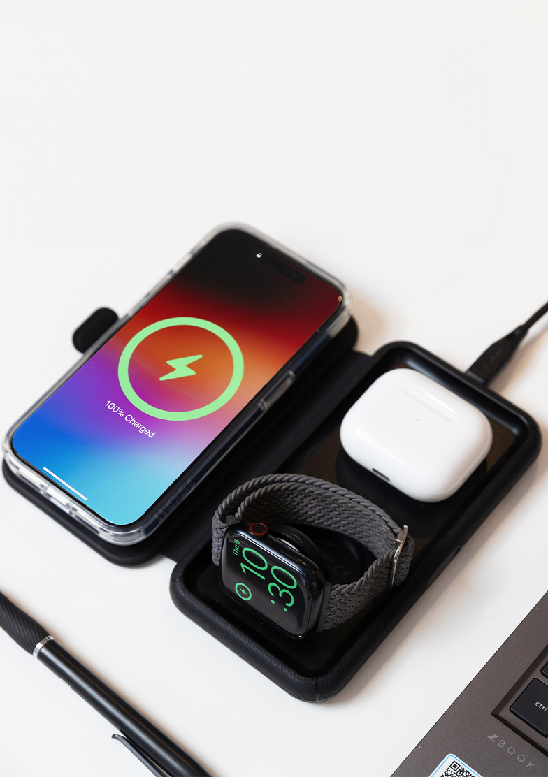 MagTravel 3-in-1 Wireless Charger