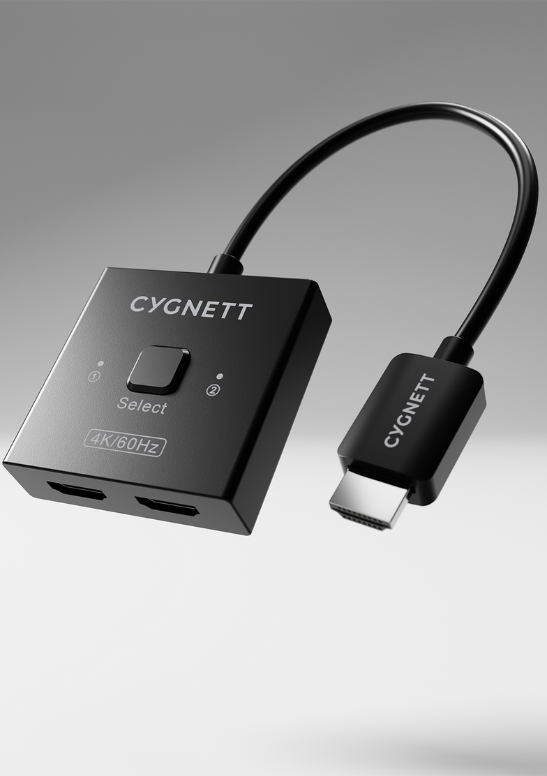 2-in-1 Bi-Directional Dual HDMI Switcher