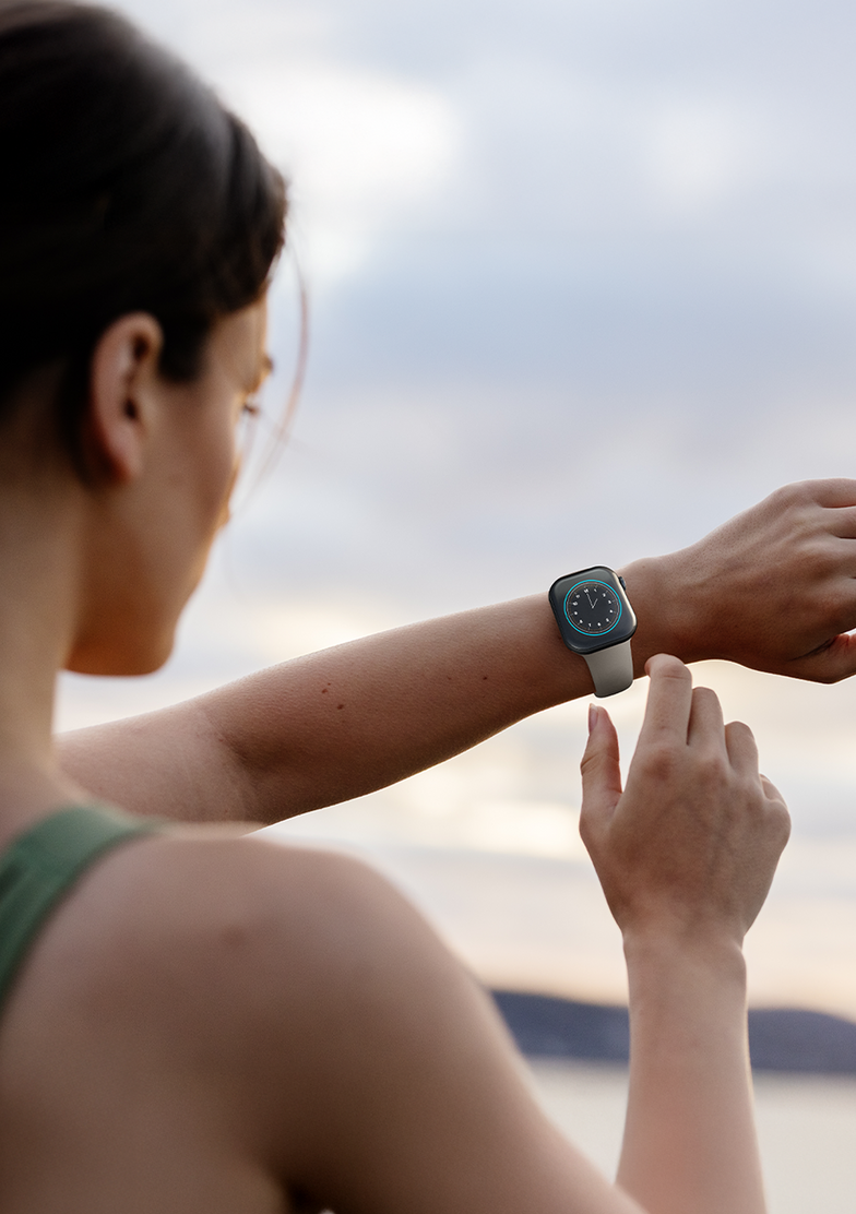 Apple Watch SE Case + Integrated Screen Protector 44mm