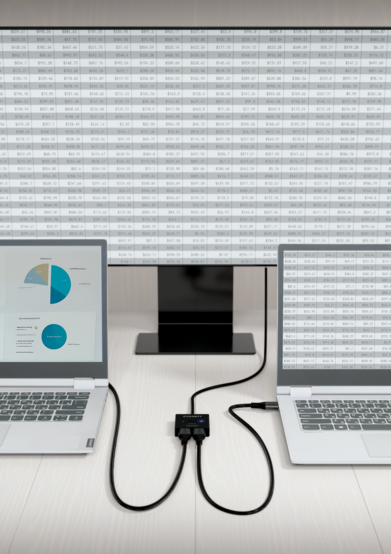 2-in-1 Bi-Directional Dual HDMI Switcher